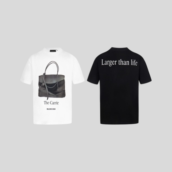 발렌시아가 반팔 티셔츠