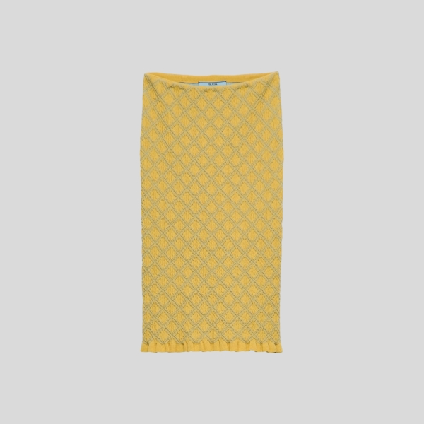 프라다 플리츠 스커트(2color)