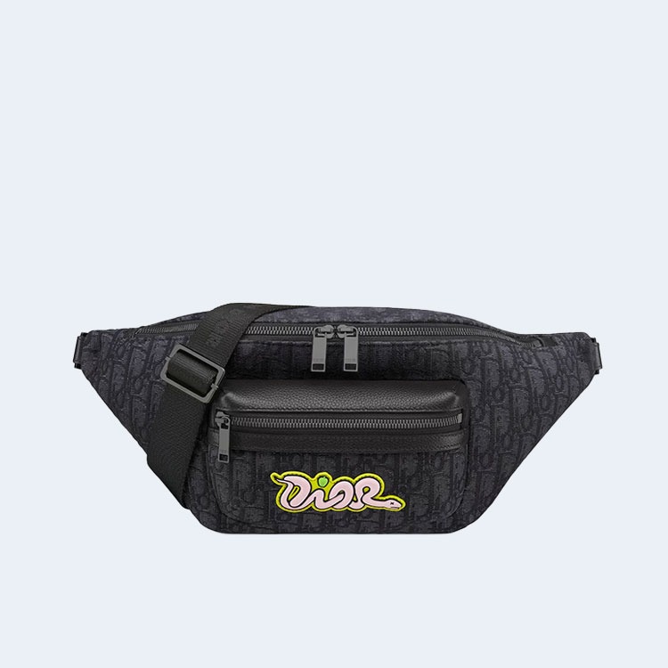 디올 Rider 2.0 KAWS 벨트백