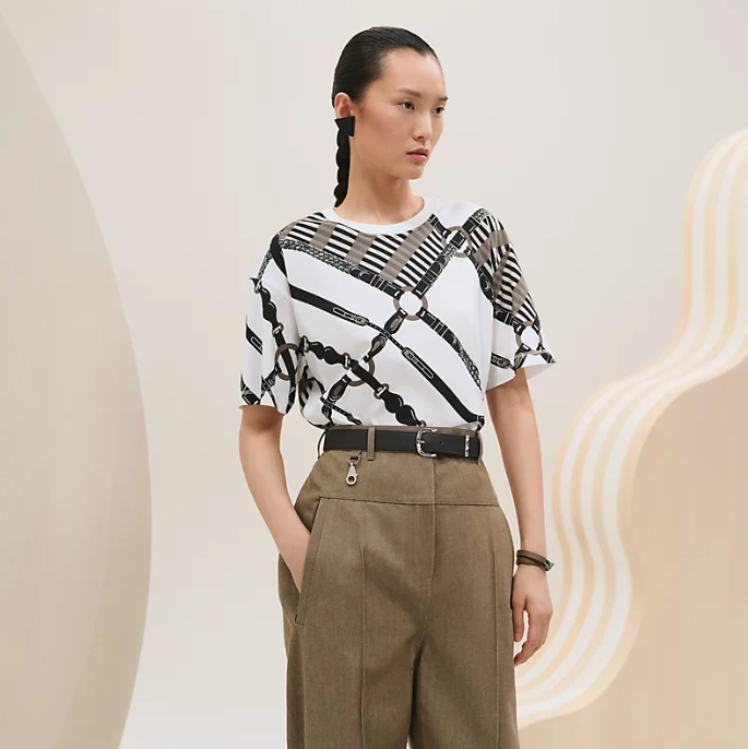 에르메스 맥시 티셔츠