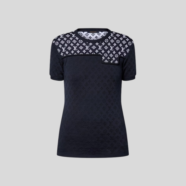 루이비통 모노그램 자카드 니트 탑