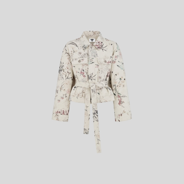 디올 쇼트 벨트 자켓, 미니스커트