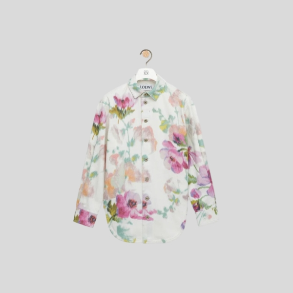 로에베 데님 오버 셔츠