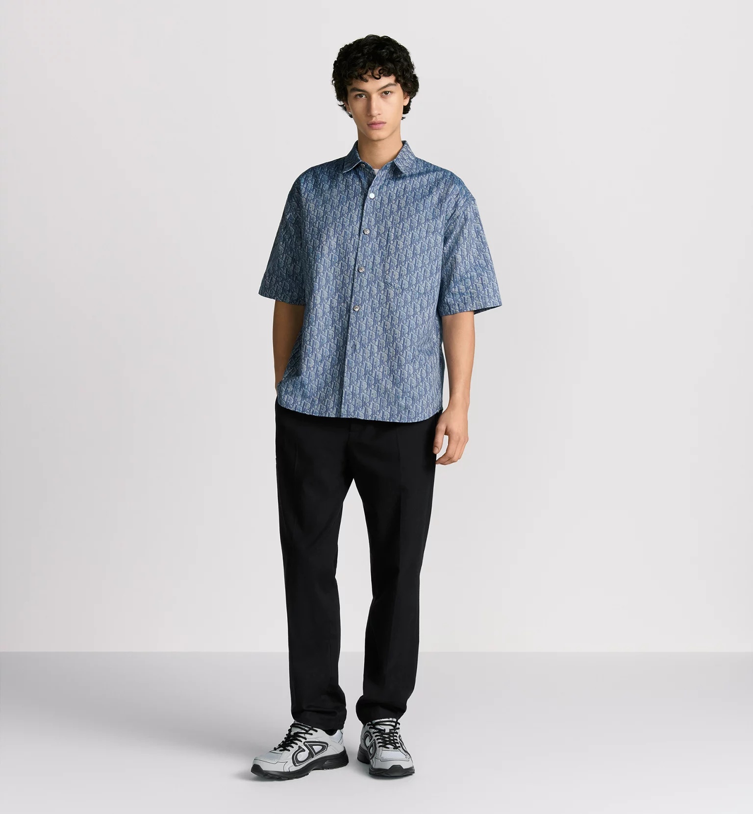 디올 반팔 셔츠