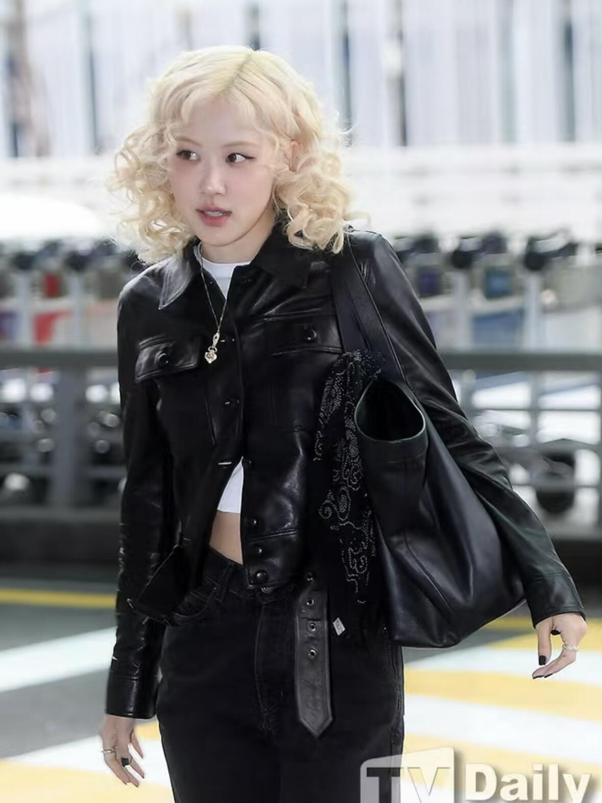 생로랑 가죽자켓