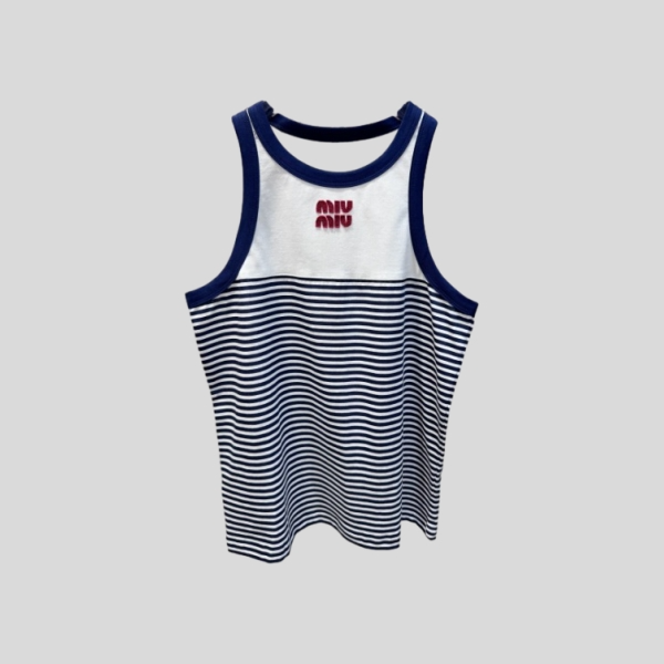 미우미우 스트라이프 탑