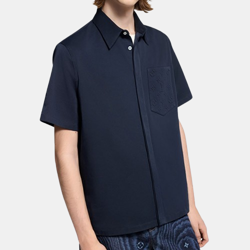 루이비통 모노그램 포켓 쇼츠 슬리브드 셔츠