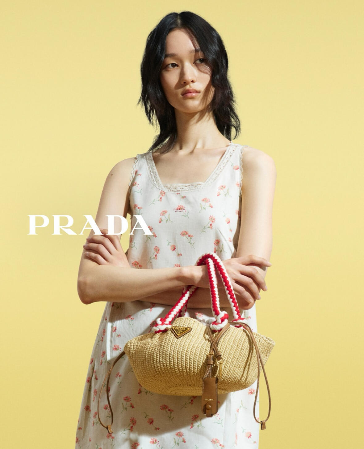 프라다 슬립 드레스 