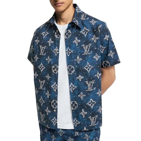 루이비통 프린팅 반팔 셔츠NEW