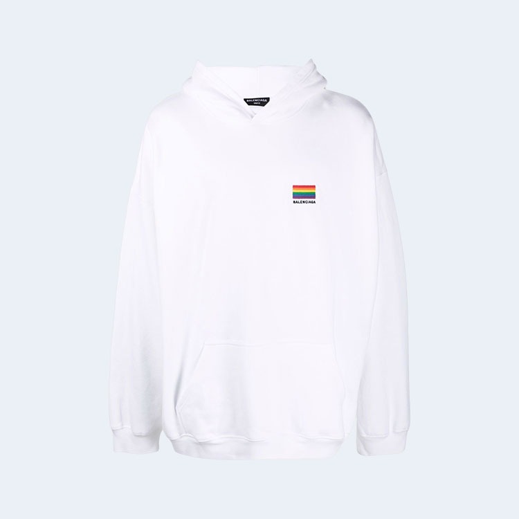 발렌시아가 프라이드 박시 후디