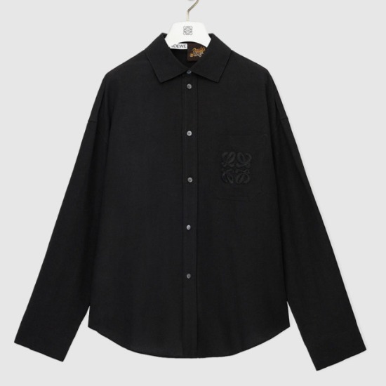 로에베 셔츠 비스코스 & 린넨