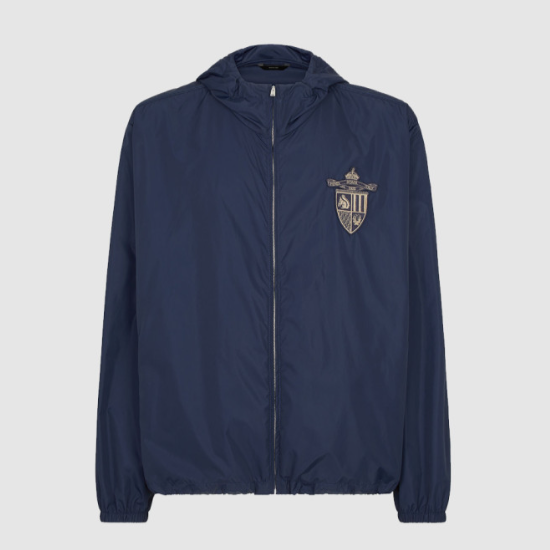 펜디 테크니컬 패브릭 블루종