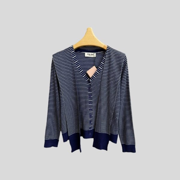 미우미우 숄 가디건