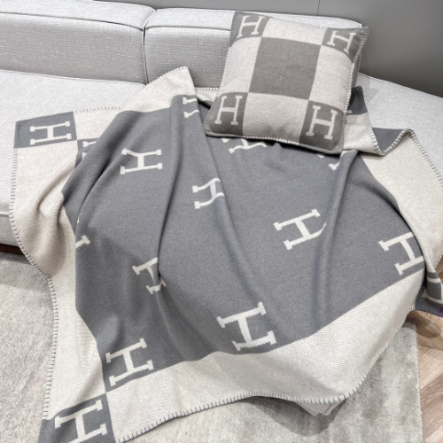 에르메스 아발론 클래식 블랭킷&필로우