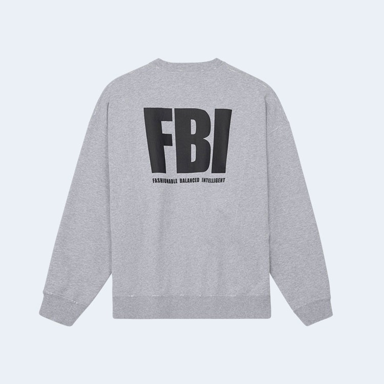 발렌시아가 FBI 스웨트셔츠