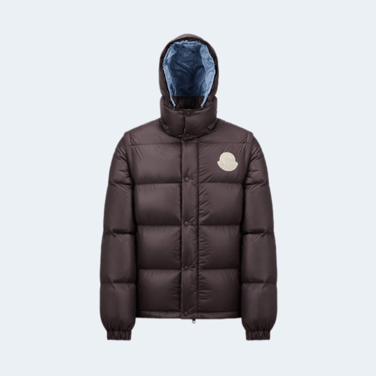몽클레어 싸이클론 2-in-1 쇼트 다운 재킷 다크브라운