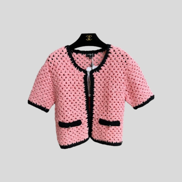 샤넬 반팔 가디건