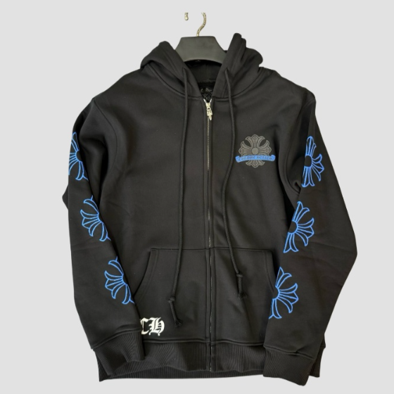 크롬하츠 블루 플러스 후드집업