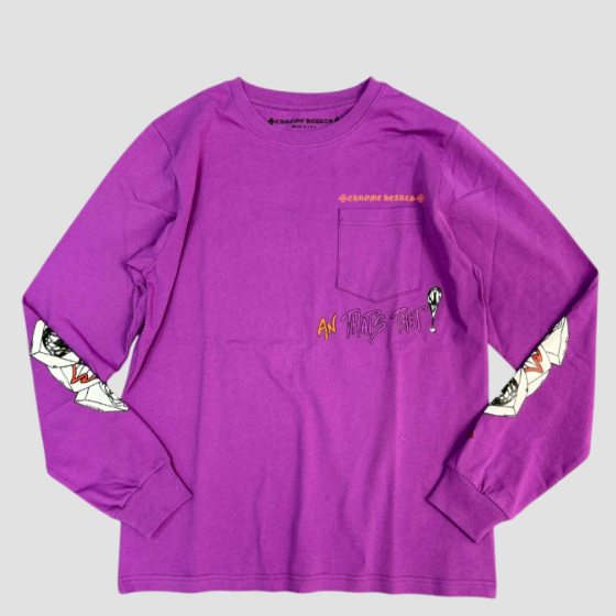 크롬하츠 매티보이 퓨렐 그래피티 롱슬리브 티셔츠