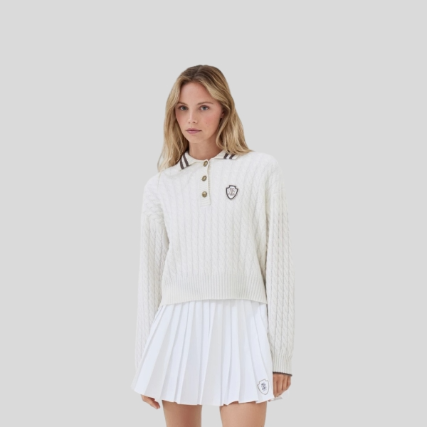 브루넬로쿠치넬리 니트 폴로 셔츠