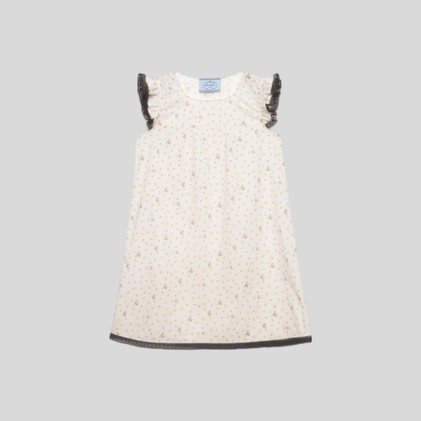 프라다 플로럴 드레스