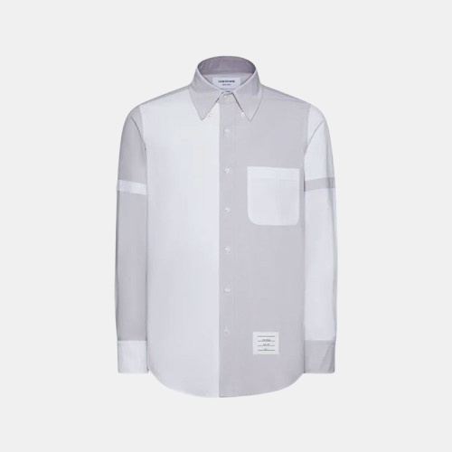 톰브라운 펀믹스 암밴드 옥스포드 셔츠
