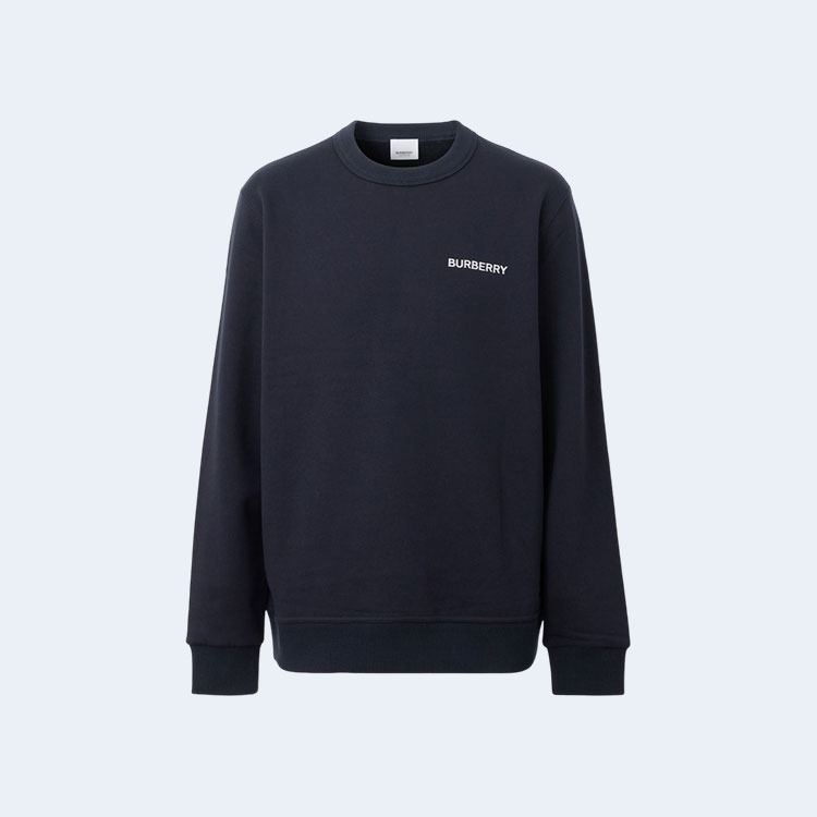 버버리 모노그램 모티프 코튼 스웨트셔츠 