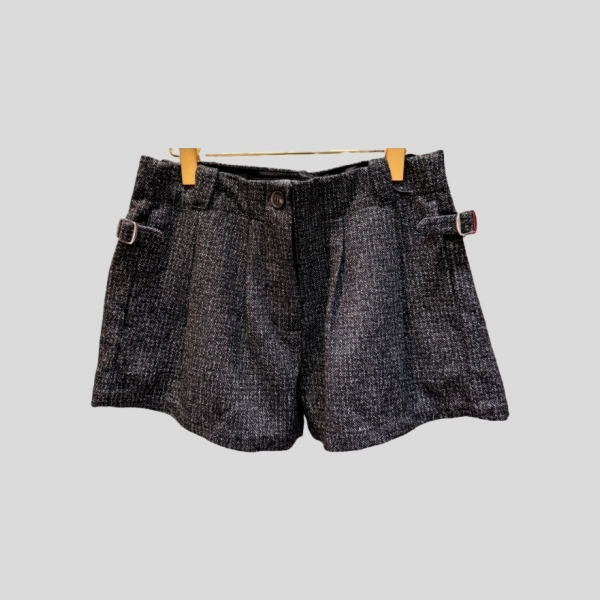 프라다 플레드 자카드 팬츠