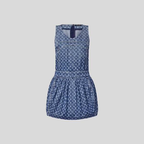 루이비통 모노그램 데님 드레스
