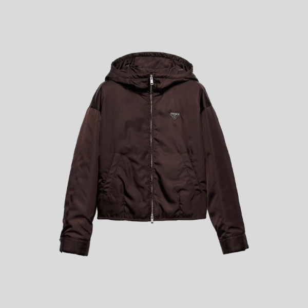 프라다 리나일론 블루종 자켓