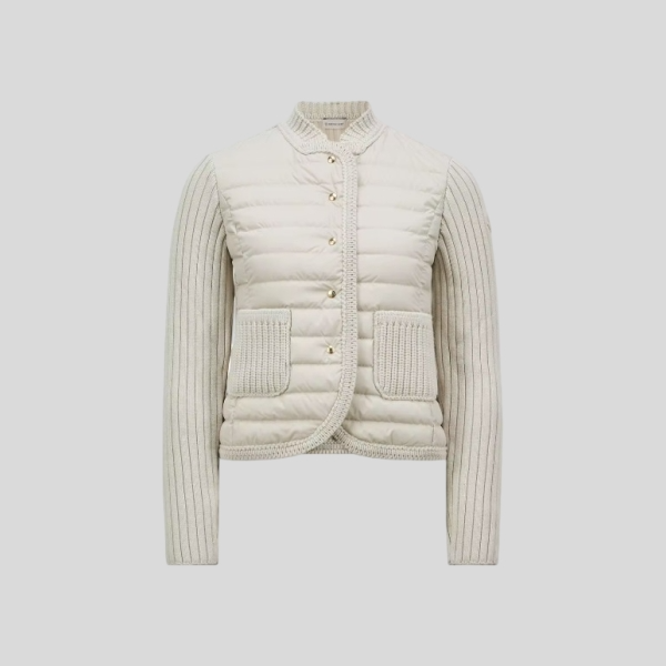 몽클레어 패딩 울 가디건(2color)