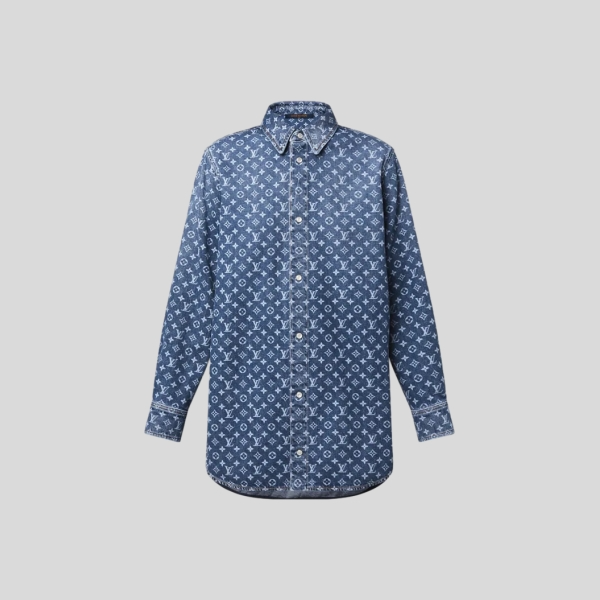 루이비통 모노그램 데님 셔츠
