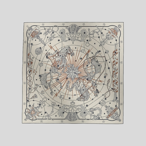 에르메스 Chorus Stellarum 숄 140