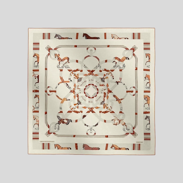 에르메스 Eperon d'Or et Tenues de Jour 숄 140