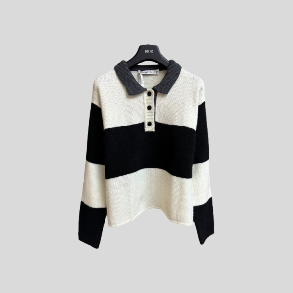 디올 8 콘트라스트 스웨터
