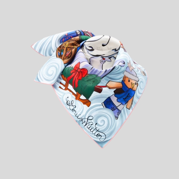 루이비통 비비엔 윈터 홀리데이 스퀘어 90