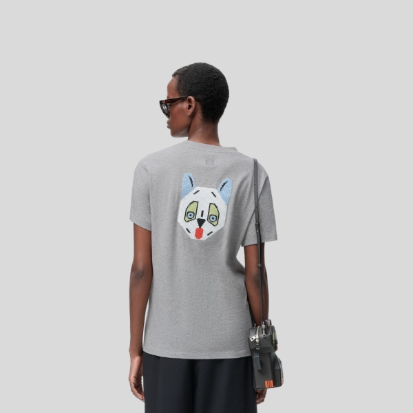 로에베 레귤러 핏 티셔츠