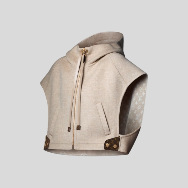 루이비통 더블 페이스 오픈 암 자켓