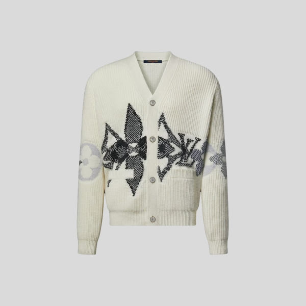 루이비통 그래픽 니티드 가디건