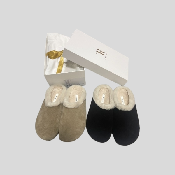 더로우 스웨이드 뮬