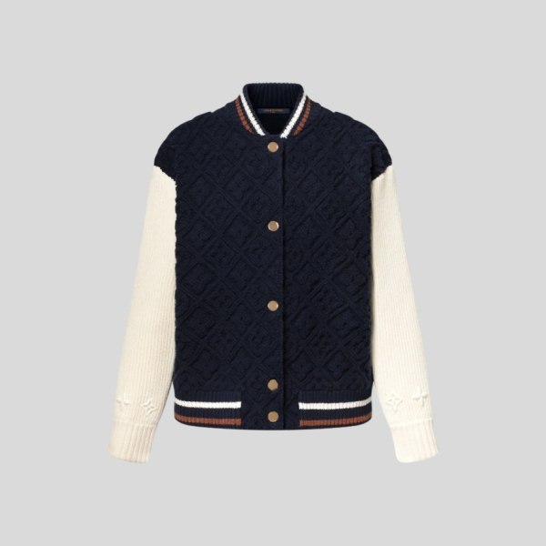 루이비통 모노그램 타월링 바시티 자켓