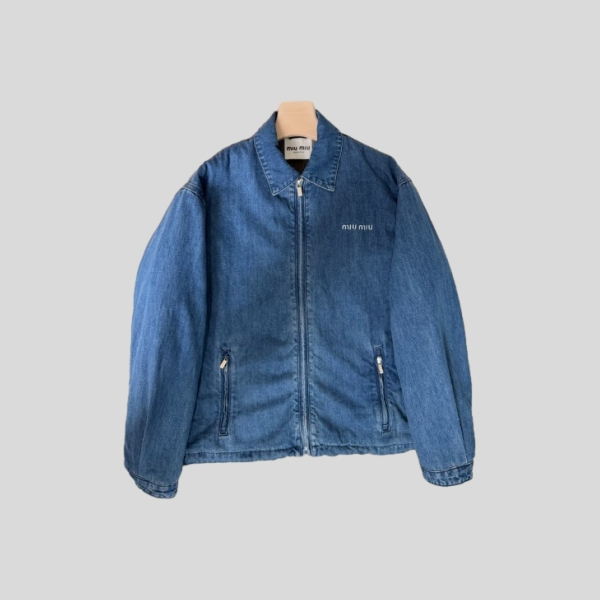 미우미우 데님 자켓