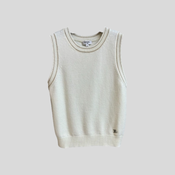 샤넬 니트 베스트