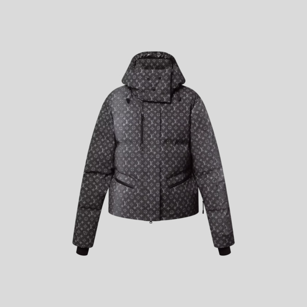 루이비통 데님 이펙트 모노그램 스키 자켓