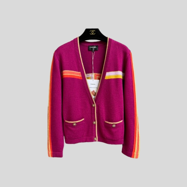 샤넬 캐시미어 가디건