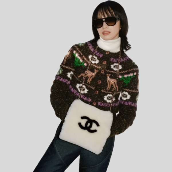 샤넬 시어링 핸드워머